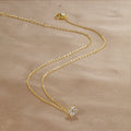 Gold Plated Flower Choker - DippedShop Wholesale - #8483
