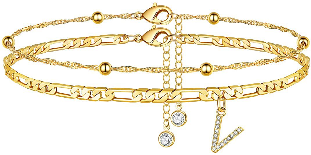 Trendy Initial Letter Gold Pla - DippedShop Wholesale - #5827