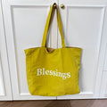 Minimalist Letters Print Reversible Shoulder Bag 6W10BBG1329