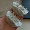 French Style Rhinestone Geometric Acetate Hair Claw 8AS6HCP274L