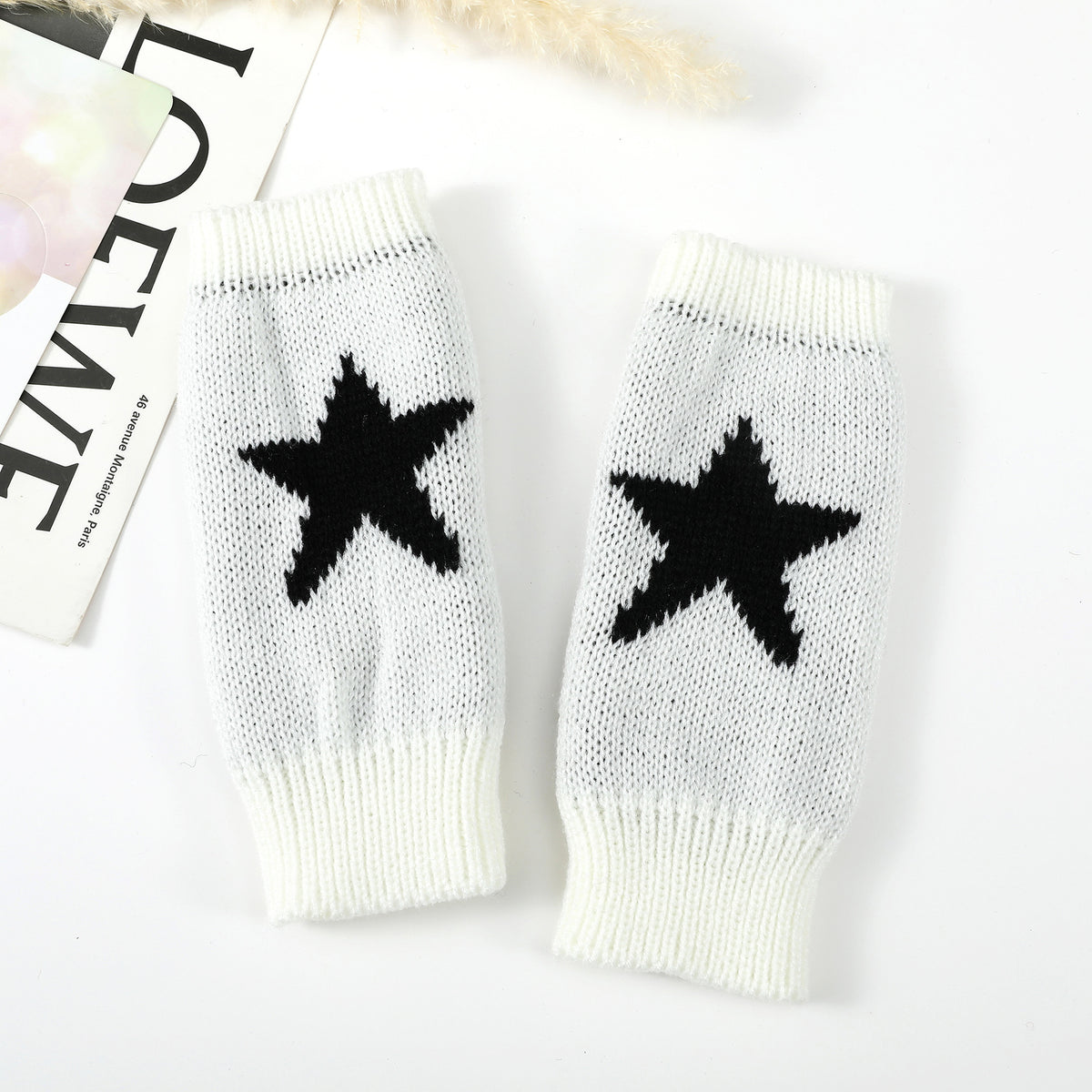 Knit Fingerless Arm Warmers - DippedShop Wholesale - #9523