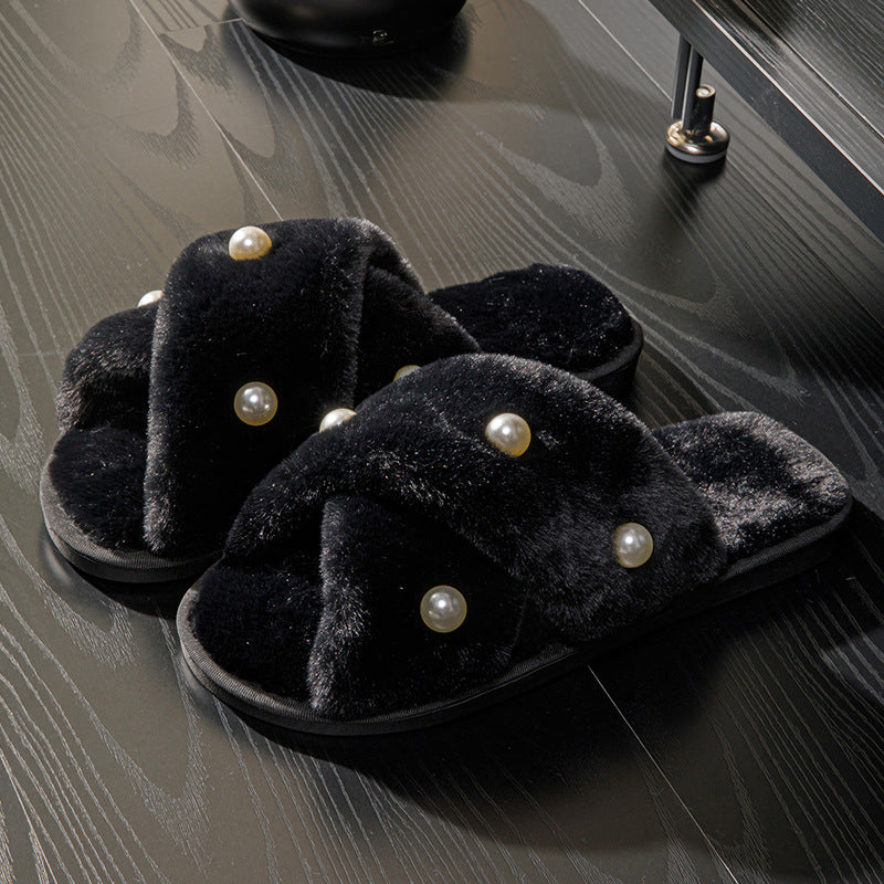 Plush Bride Slippers - DippedShop Wholesale - #2259