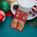 Colorful Rhinestone Santa Claus Dangle Earrings 6W6JER681