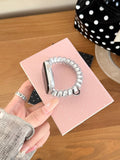 Jelly Clear Coil Elastic Watch Band 6W6JWA101