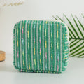 Striped Rainbow Storage Bag - DippedShop Wholesale - #4675