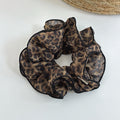 Retro Leopard Print Double Layer Hair Scrunchies 6W6HSR333