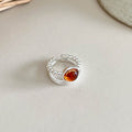 Gold Plated Natural Stone Open - DippedShop Wholesale - #0947