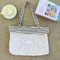 Striped Star Slouchy Tote - DippedShop Wholesale - #4963