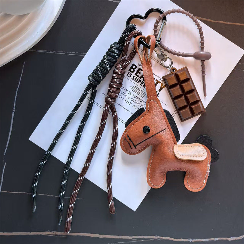 Cute PU House Pendant Keychain Bag Charm 6W10BBC370