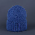 Simple Solid Warm Cuffed Ribbed Knit Beanie 6W6HAT687