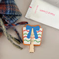 Cute Christmas Tree Duckbill No Crease Hair Clip 6W6HPN101