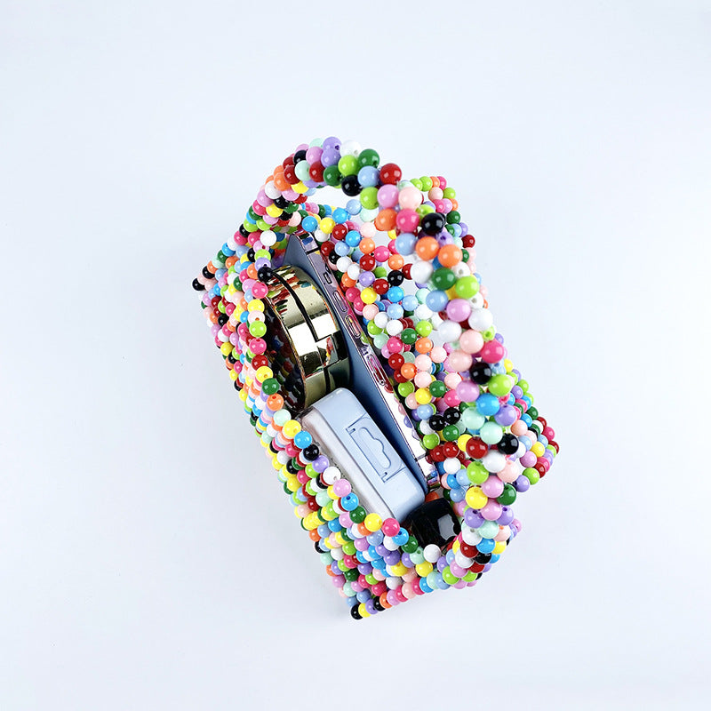 Handmade Pearl Tote Bag - DippedShop Wholesale - #6803