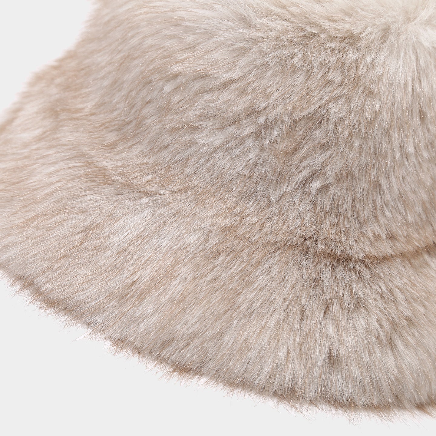 Winter Fuzzy Faux Fur Outdoor Warm Bucket Hat 6W6HAT532