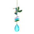 Colorful Hummingbird Crystal Window Hanging Suncatcher 6H7HLS188