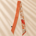 Cute Polka Dots Print Silk Scarf 6W6NSI251