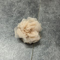Elegant Solid Color Mesh Flower Hair Claw 8AS6HCP300L