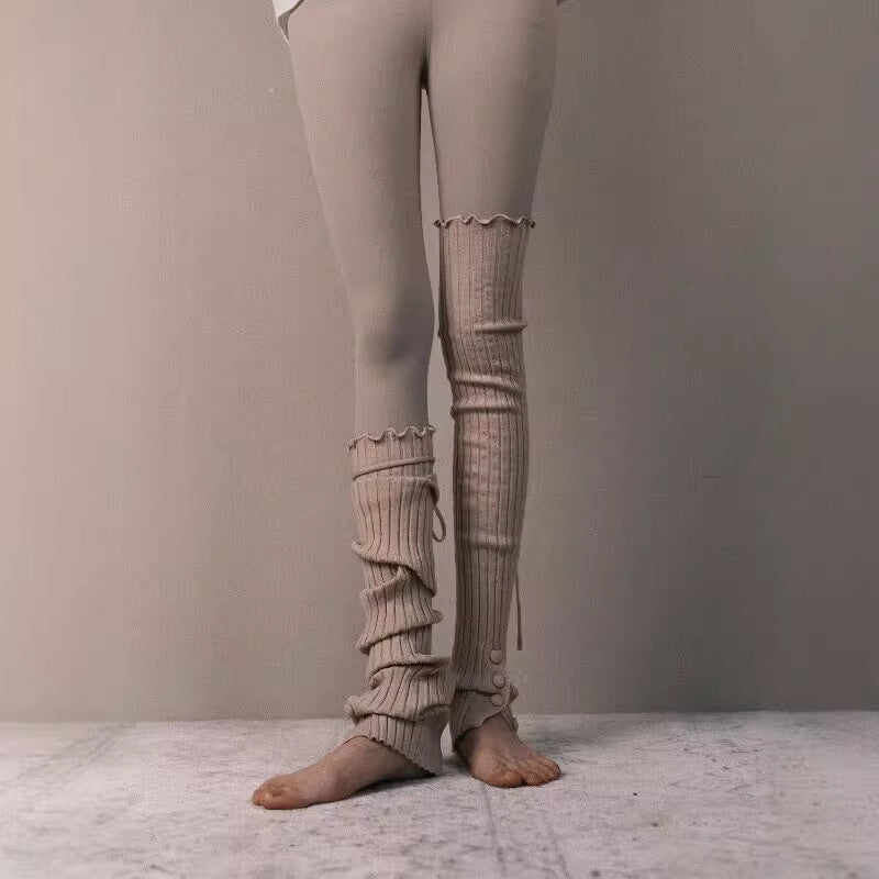 Ribbed Knit Leg Warmers - DippedShop Wholesale - #5827