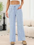 Vintage Plaid Wide Leg Pants - DippedShop Wholesale - #6451