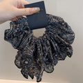 Floral Chiffon Oversized Scrunchie MK2BLW6W6HSR25