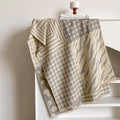Reversible Houndstooth Shawl Scarf - DippedShop Wholesale - #3907