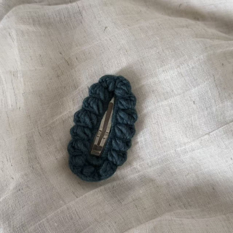 Crochet Snap Hair Clip - DippedShop Wholesale - #1379