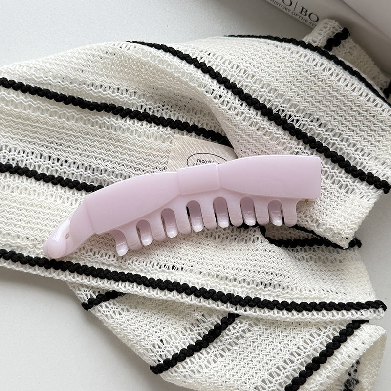 Stylish Bowknot Non Slip Banana Hair Clip 8AS6HCP392L