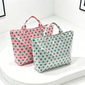 Cute Polka Dots Large Capacity Tote Bag MK2BLW6W10BBG555