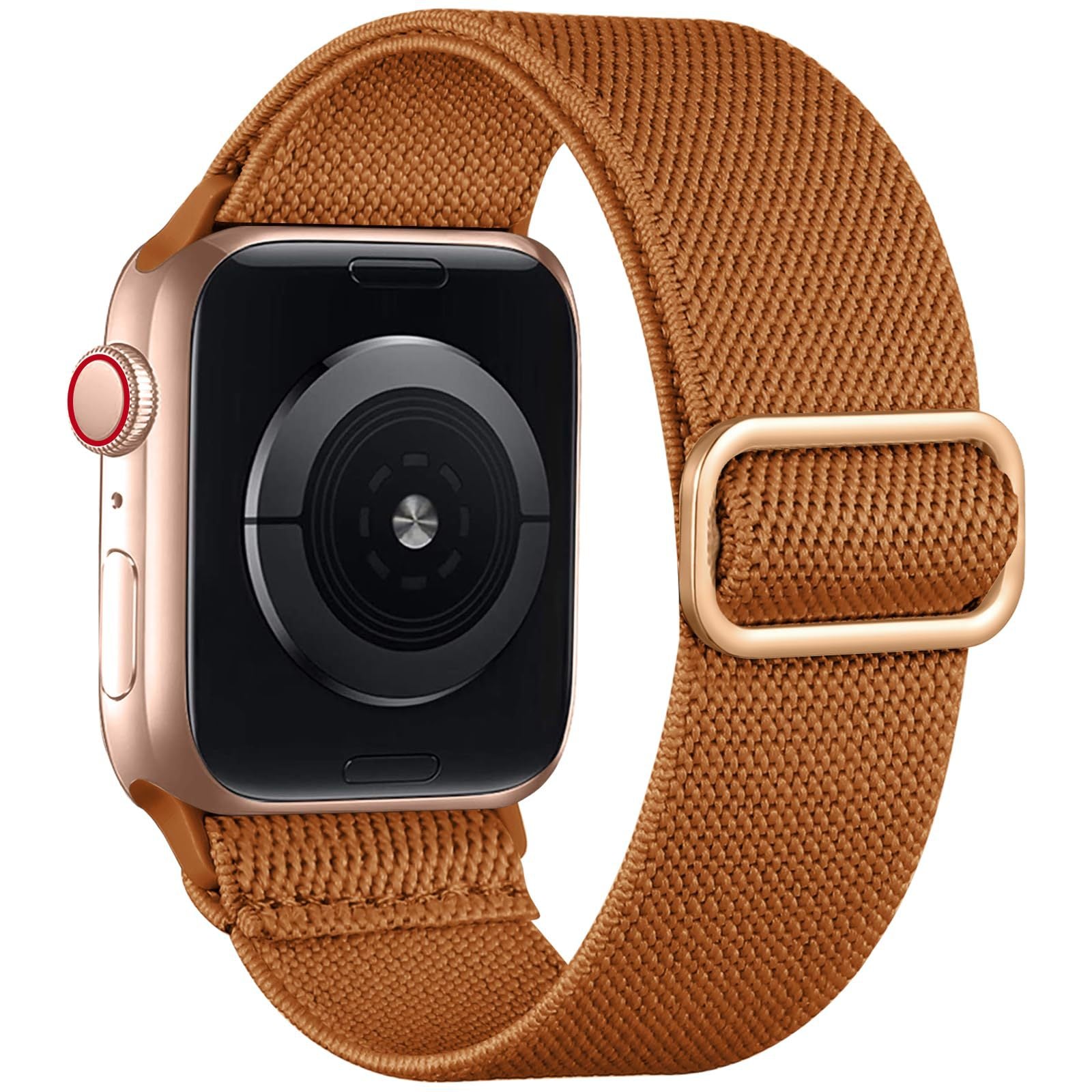 Minimalist Solid Color Nylon Weave Watch Band 6W6JWA111