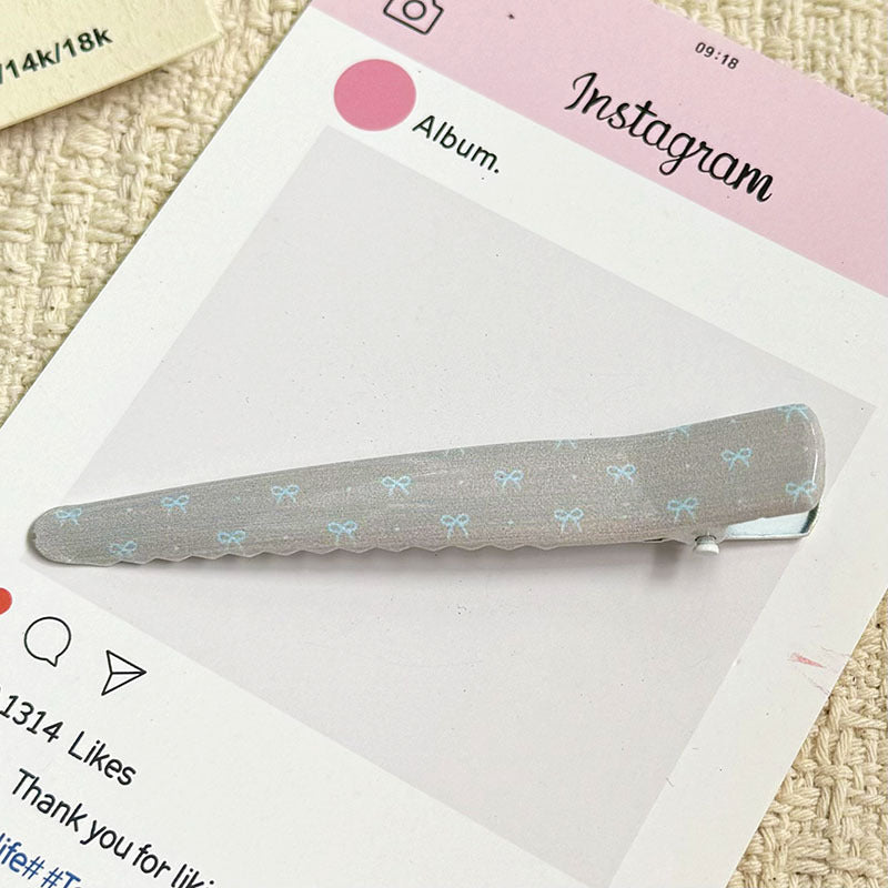 Sweet Patterned Duckbill Hair Clip 6W6HPN110