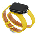 Simple Solid Color PU Leather Watch Band 6W6JWA135