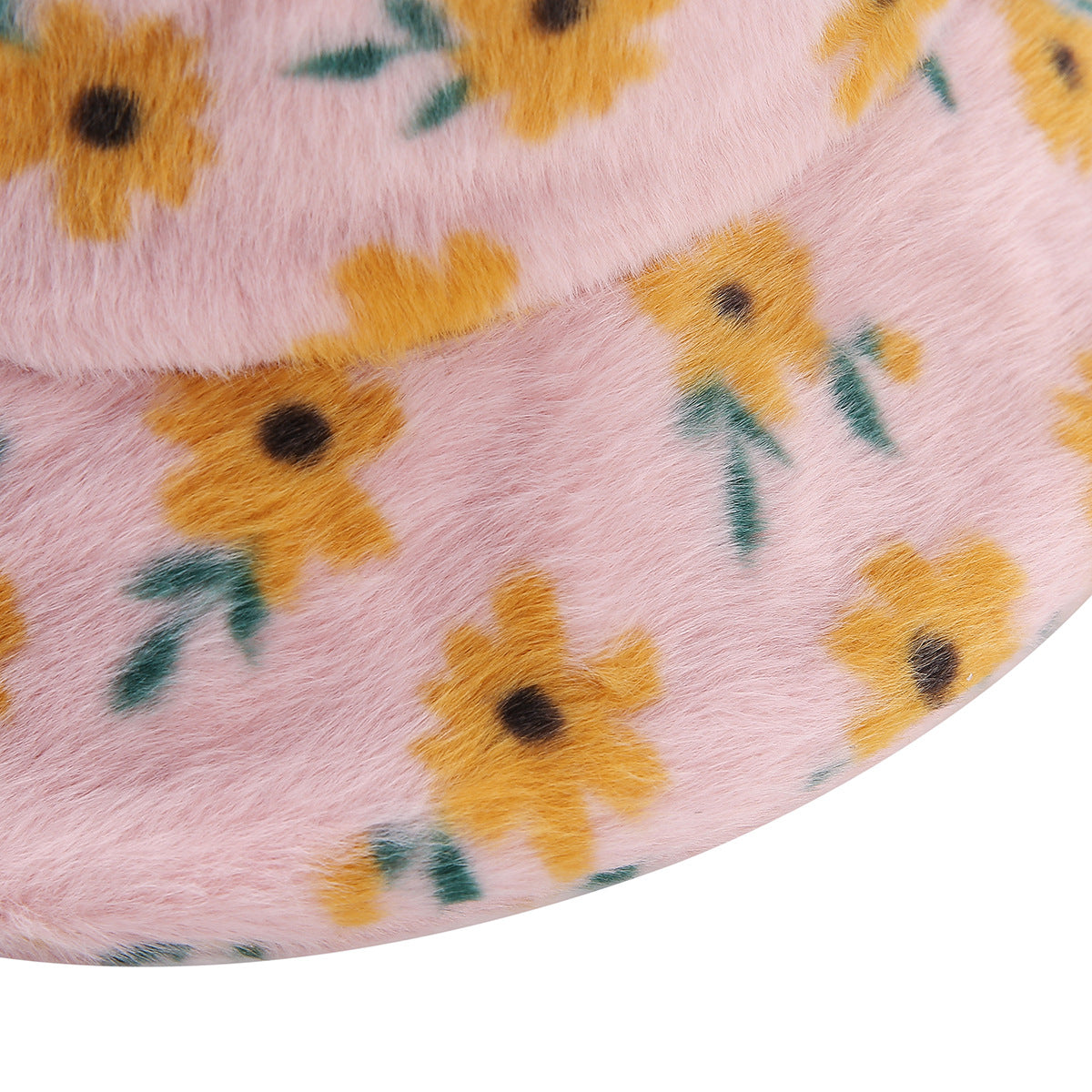 Faux Fur Bucket Hat - DippedShop Wholesale - #0579