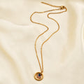 Elegant USA Flag Heart Pendant Chain Necklace 8ZA6JNC284T