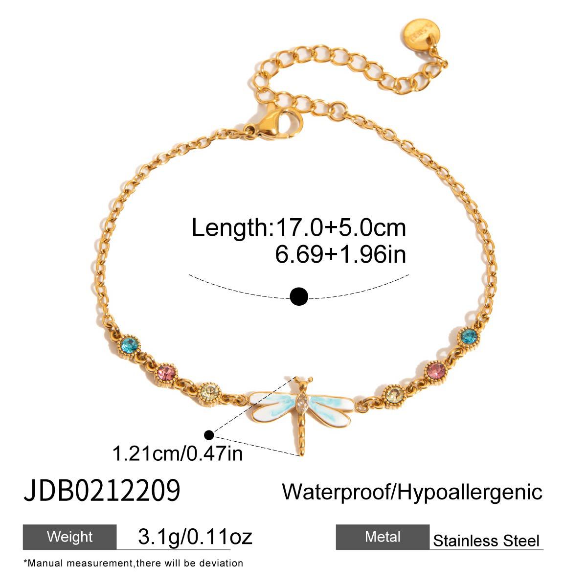 Zircon Flowers Charm Stainless - DippedShop Wholesale - #7219