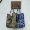 Retro Cashew Printing Canvas Large Capacity Handbag MK2BLW6W10BBG564