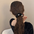 Velvet Pearl Hair Tie - DippedShop Wholesale - #1779