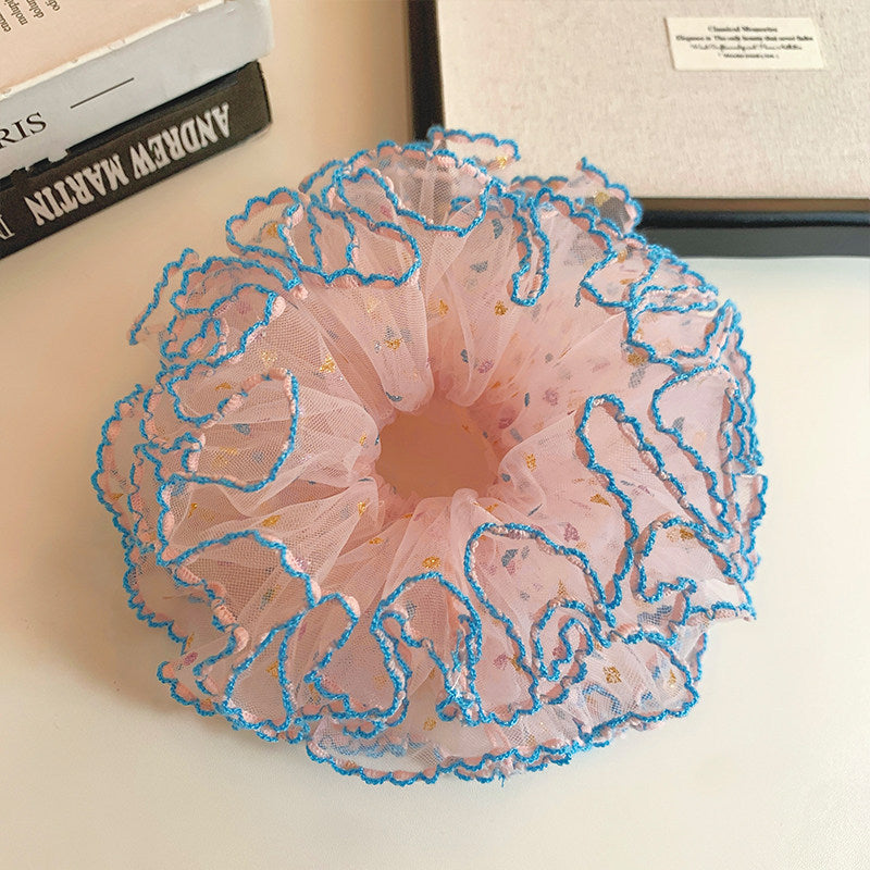 Pink Sequin Scrunchies - DippedShop Wholesale - #8915
