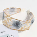 Sweet Floral Embroidery Non Slip Headband MK2PIM6W6HBD79