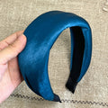 Elegant Satin Soft Padded Wide Headband 6W6HBD375