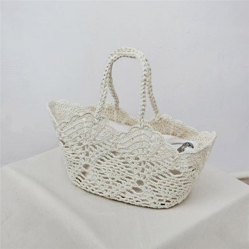 Hand-woven Hollow Beach Tote - DippedShop Wholesale - #2451