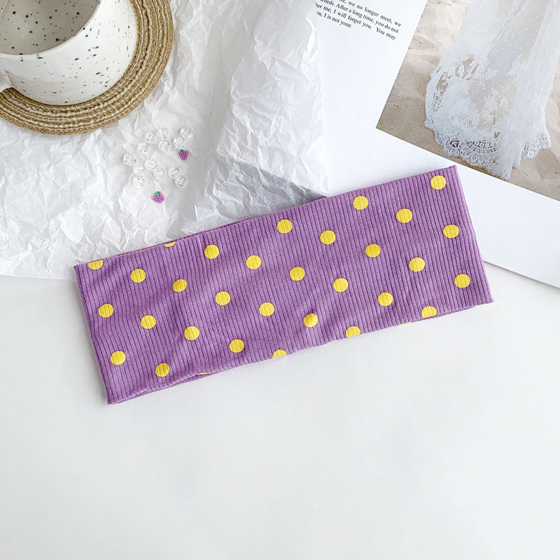 Knit Elastic Headband - DippedShop Wholesale - #7571
