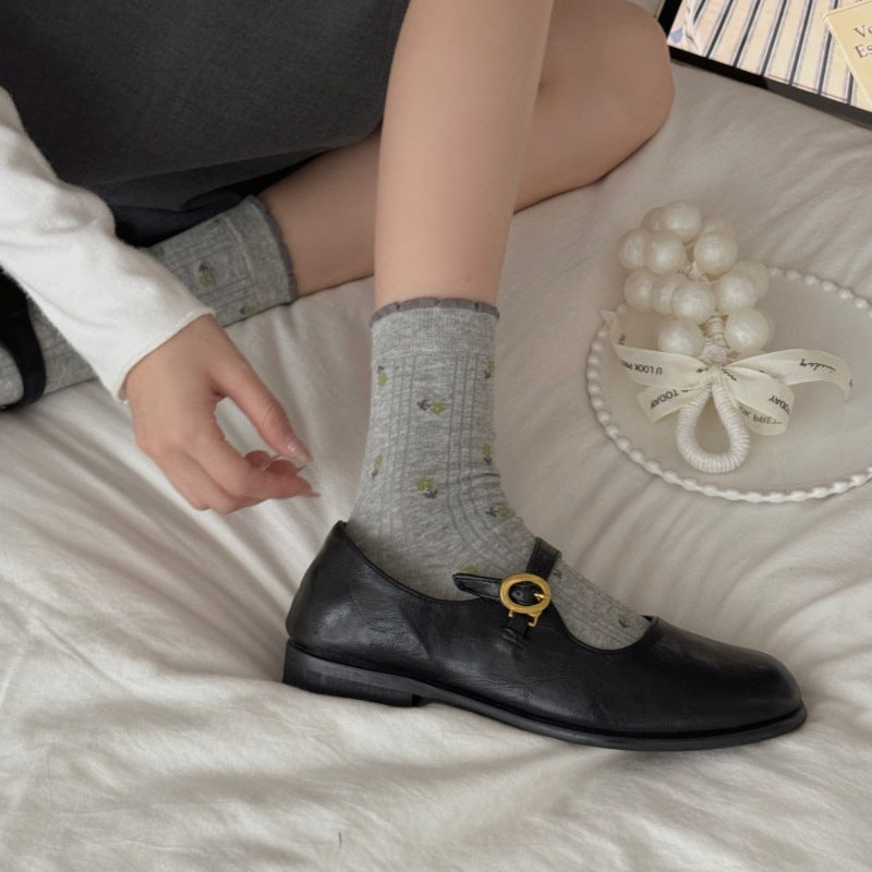 Slouchy Crew Socks - DippedShop Wholesale - #3971