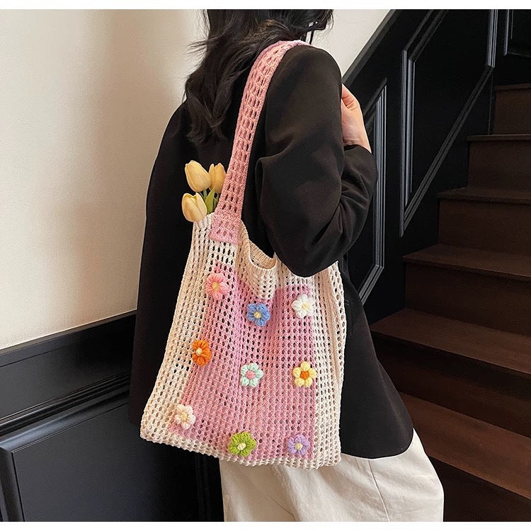 Boho Hollow Out Tote - DippedShop Wholesale - #2131
