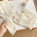 Ruffle Cuff Mesh Socks - DippedShop Wholesale - #8067