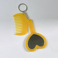 Minimalist Solid Color Square Hair Combs Set MK2BLM6C5CB88