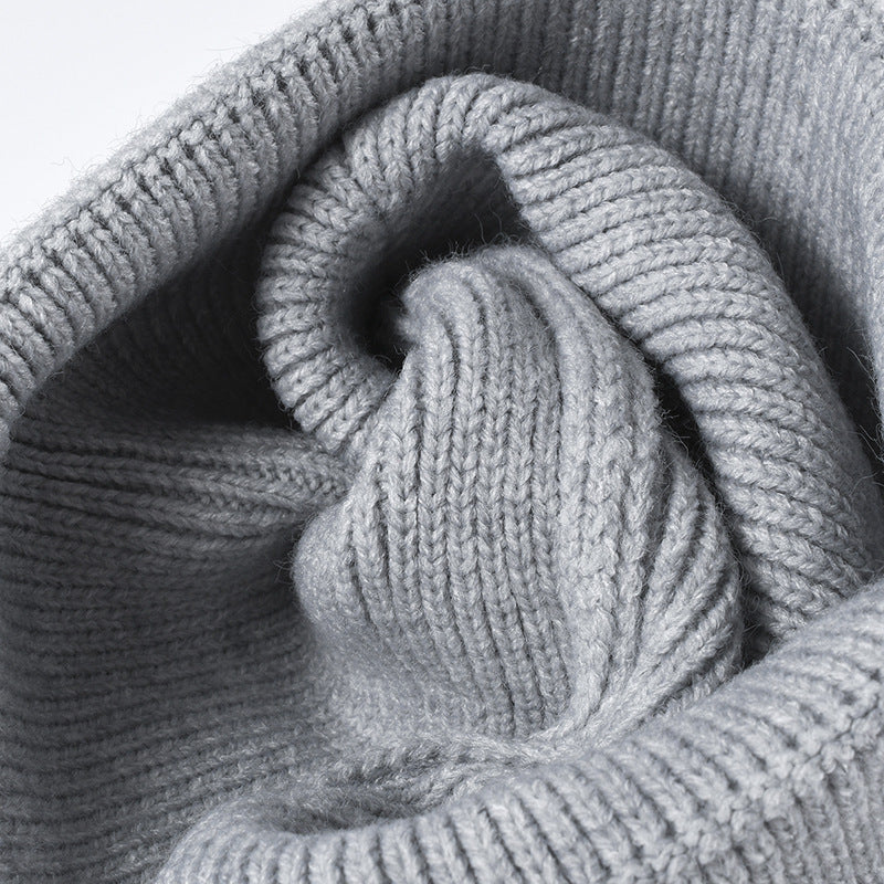 Heart Jacquard Knit Beanie - DippedShop Wholesale - #9843