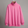 Loose Lapel Zipper Hoodie - DippedShop Wholesale - #2611