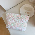 Floral Cotton Makeup Bag - DippedShop Wholesale - #3619