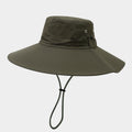 Summer Travel Hiking Large Wide Brim Fisherman Hat 8BK6HAT171T