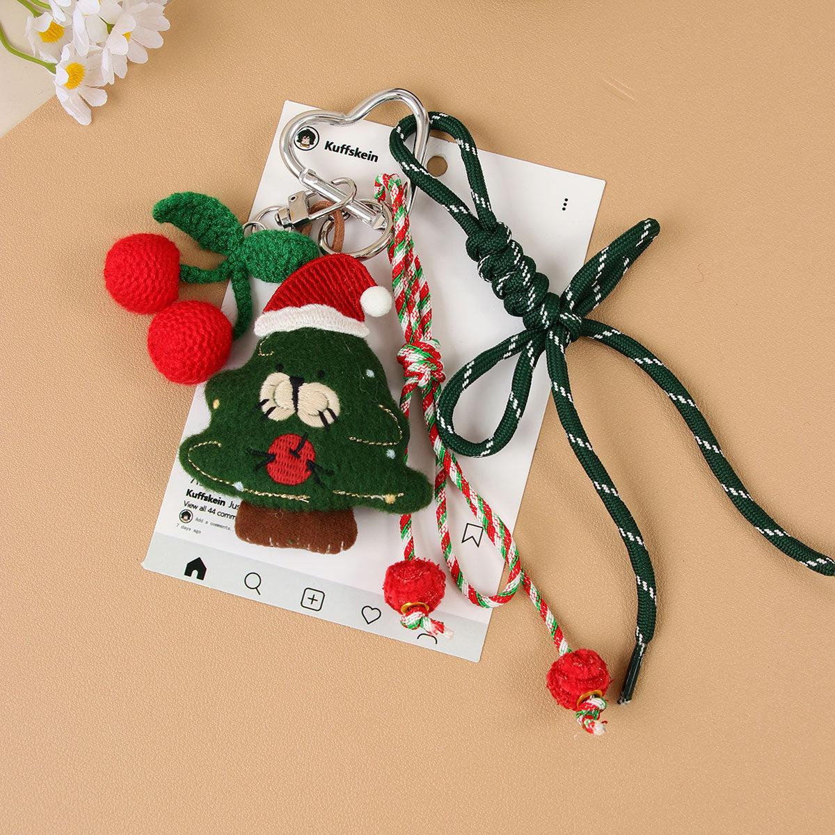 Gingerbread Man Bag Charm - DippedShop Wholesale - #2995