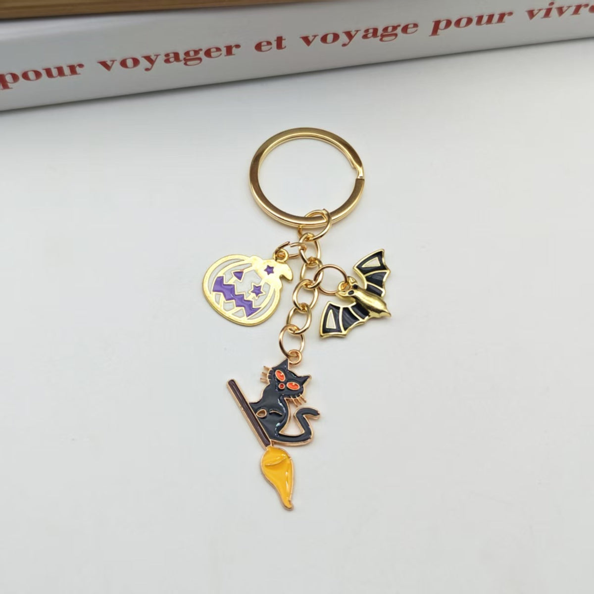 Cartoon Enamel Keychain - DippedShop Wholesale - #8835